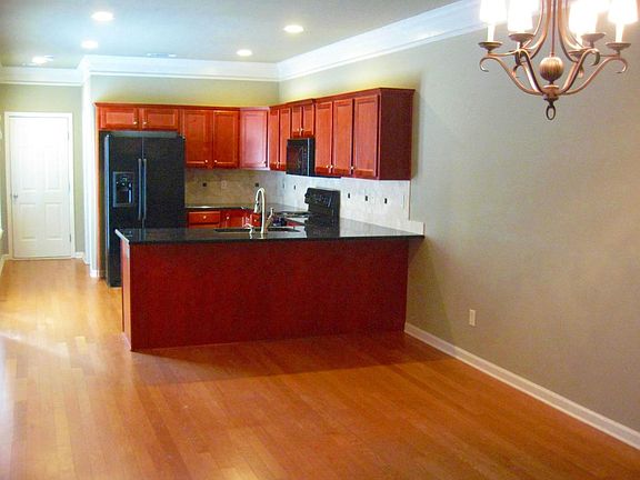 Dining area and kitchen