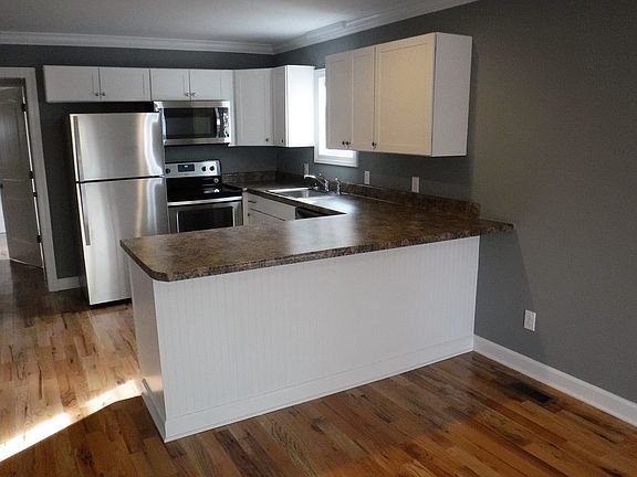 Beautiful kitchen with stainless steel appliances