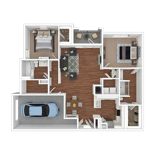 Floor plan B2