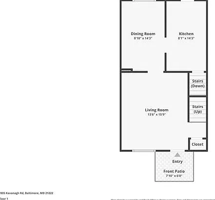 3 bed, 1.5 bath, 1272 sqft, $1,995 — Photo 4