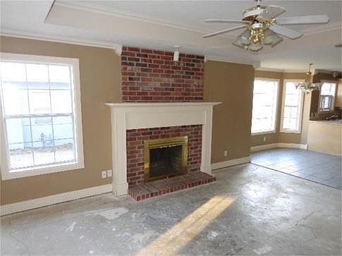 Living Area with Fireplace