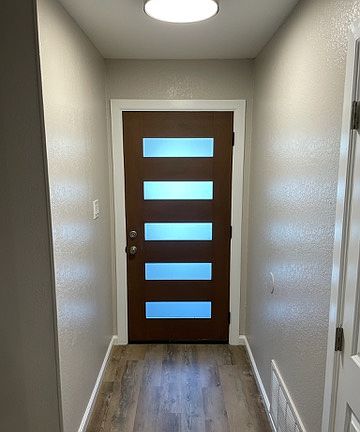 Bright front entry