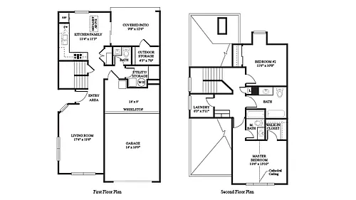 Floor plan 2 bed