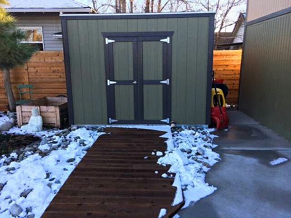 Storage Shed perfect for bike storage