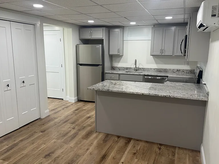 View into kitchen from Living Room