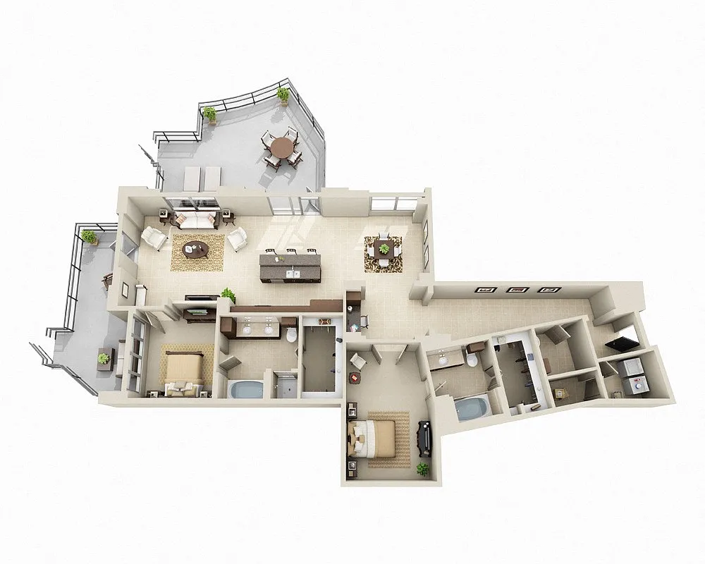Floor plan B19A