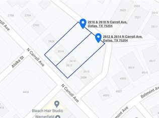 2614 N Carroll Ave, Dallas, TX 75204