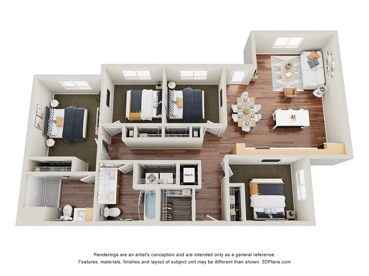 Floor plan 4A