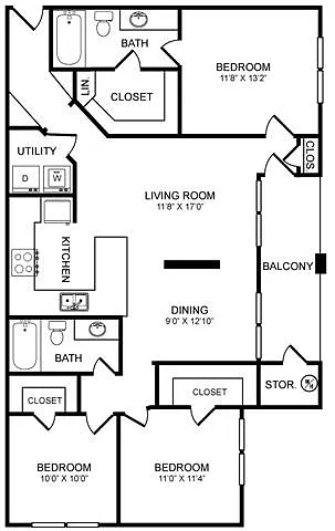 Floor plan H1