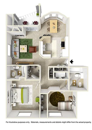 Floor plan The Chateau
