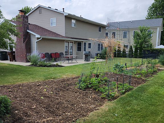 Rear of house and garden