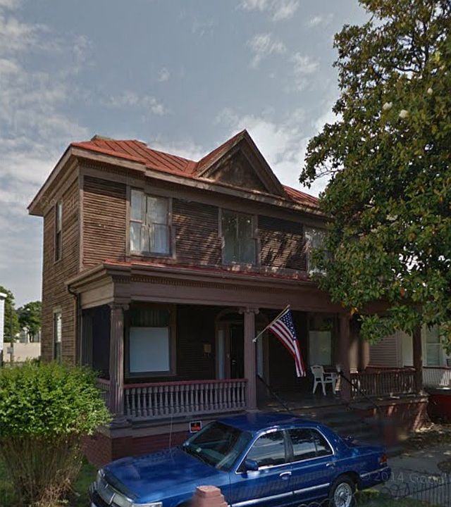 Front view of house
