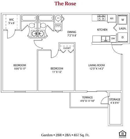 Floor plan The Rose