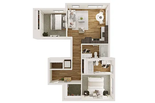Floor plan Skokomish