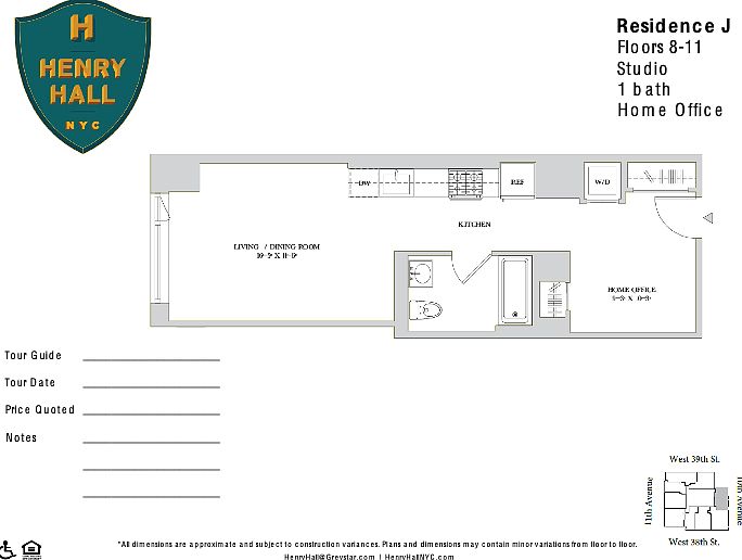 2nd image of 515 W 38th St APT 10J