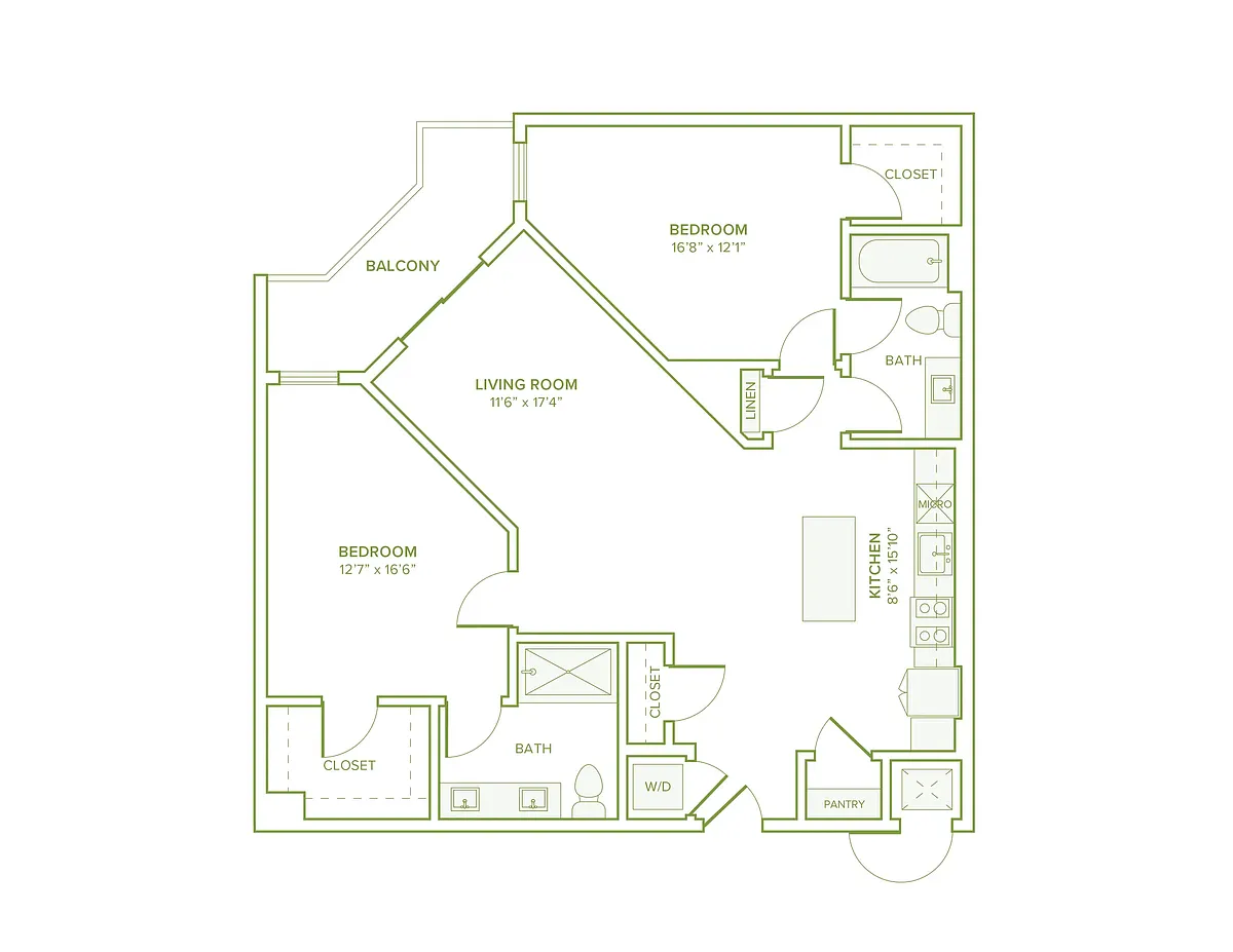 Floor plan B22