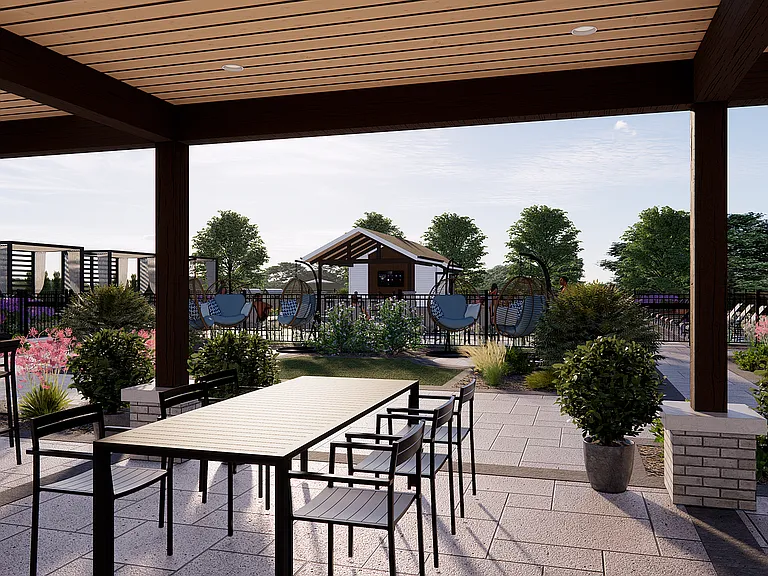Echelon Outdoor TV Lounge