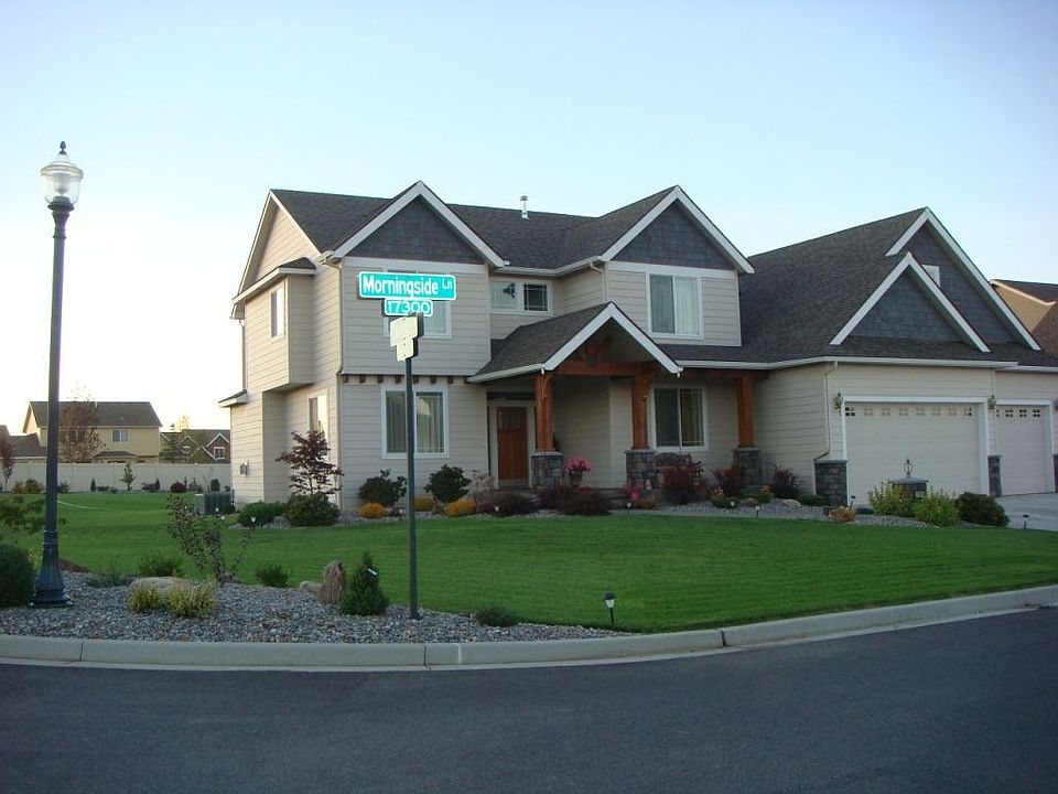 Front View- View of Mt. Spokane from Home 