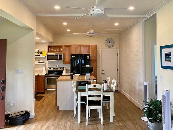 Dining and kitchen. 