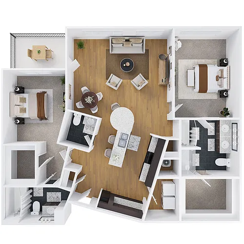Floor plan B05C