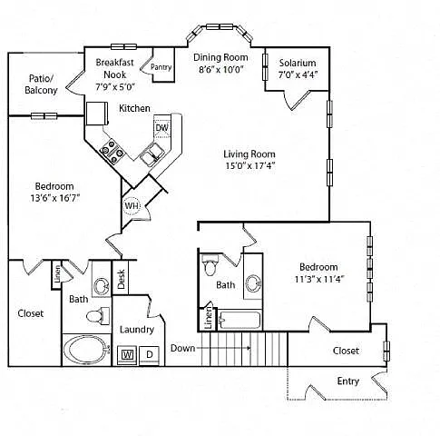 Floor plan 2G Renovation 2