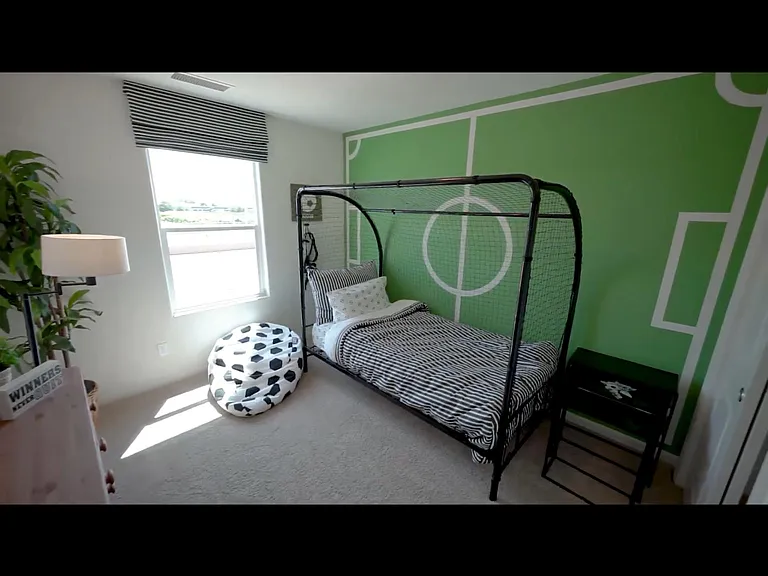 Kid soccer room