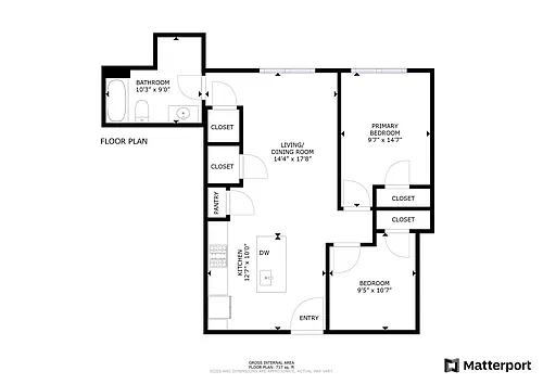 Floor plan 201-401