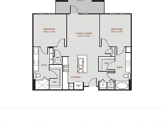 5th image of 1350 W Taylor St #2B-2Ba-1058Sqft
