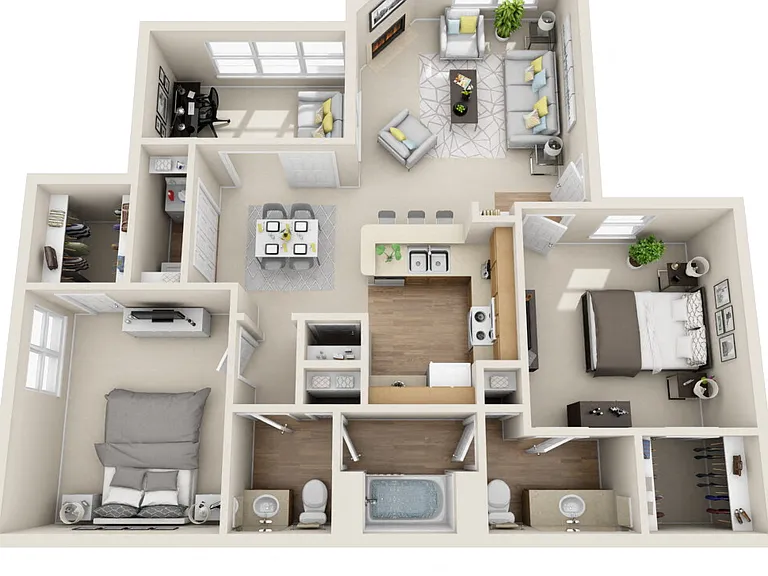 Renaissance Villas Apartment Homes — Photo 32