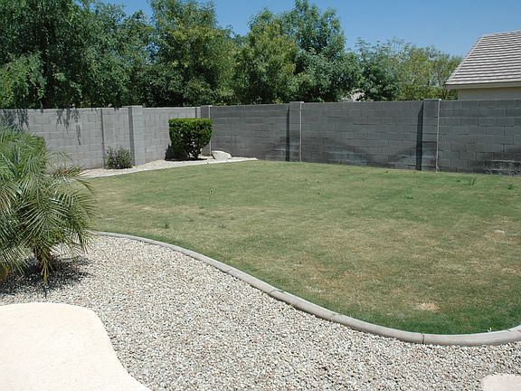 Grassy area plus the pool!