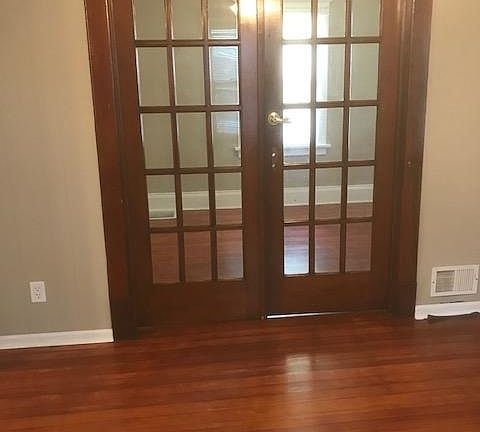 Entrance to master bedroom from living room.