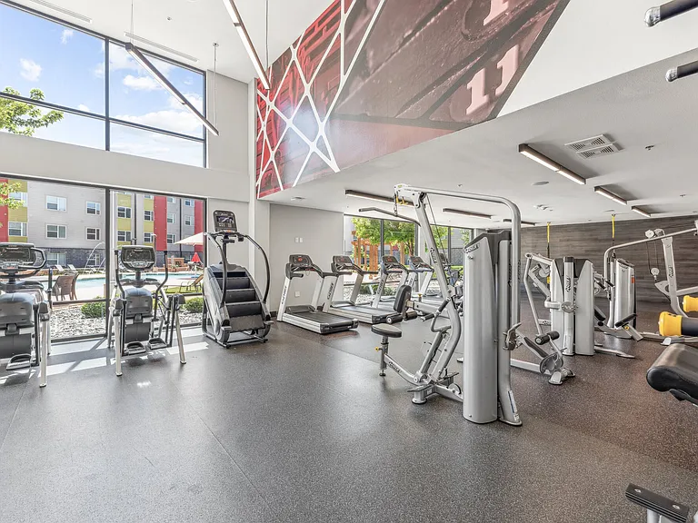 Fitness Center at Terra Apartments
