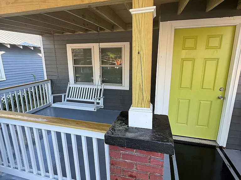 NEW, DEEP PORCH & SWING