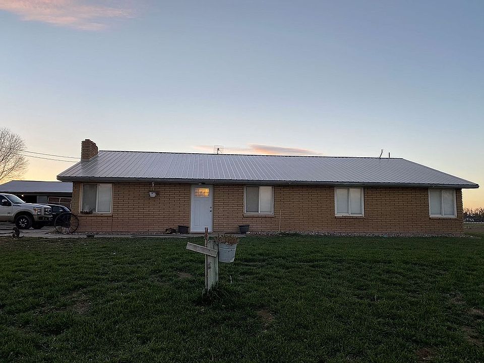 Front of home, new grass