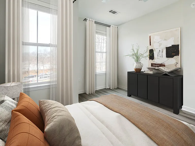 Bedroom with Hard Surface Flooring