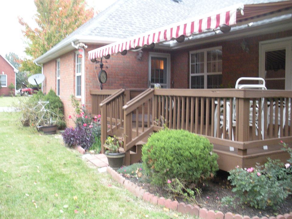 deck with Sunsetter automatic awning system