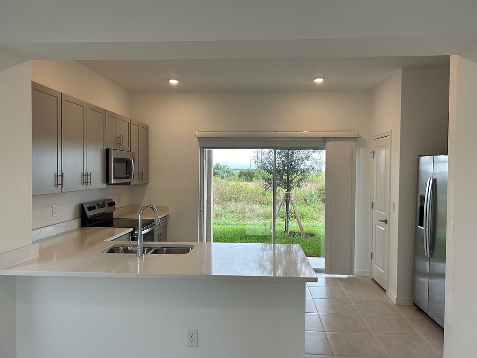 Quartz countertop with nice view