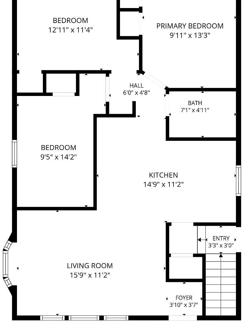 3 bed, 912 sqft, $1,200 — Photo 3