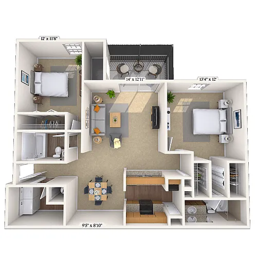 Floor plan The Preakness