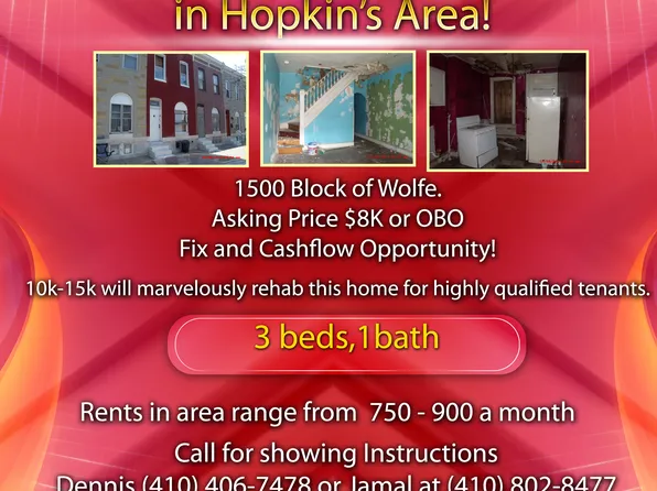 1531 N Wolfe St, Baltimore, MD 21213