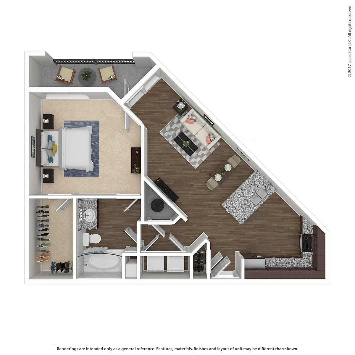 Floor plan A1B