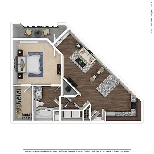 Floor plan A1B