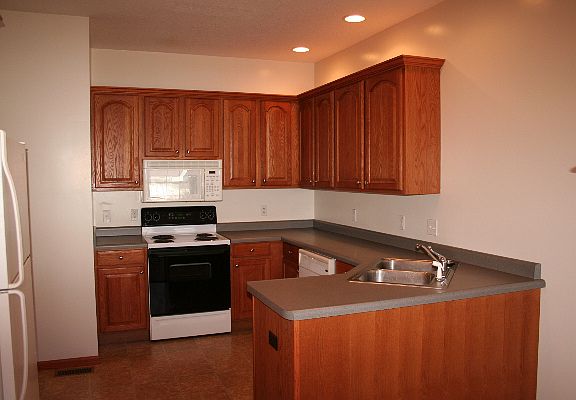 Kitchen with all the appliances
