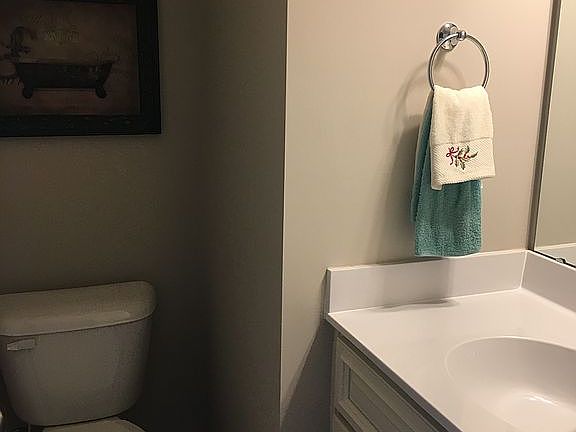 Half bath downstairs 