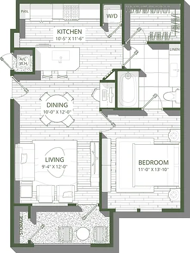 Floor plan A3