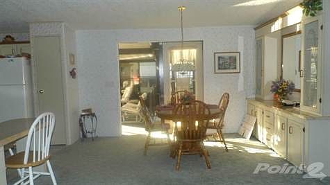 View of Dining Room out to Florida Room from Living Room