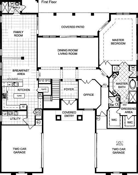 Floor Plan - 1st Floor