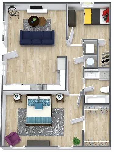 Floor plan 2X1