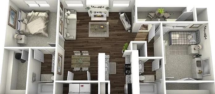 B1 Floorplan Diagram