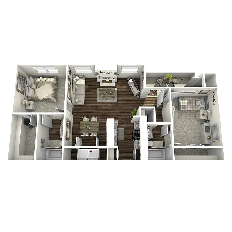 Floor plan B1